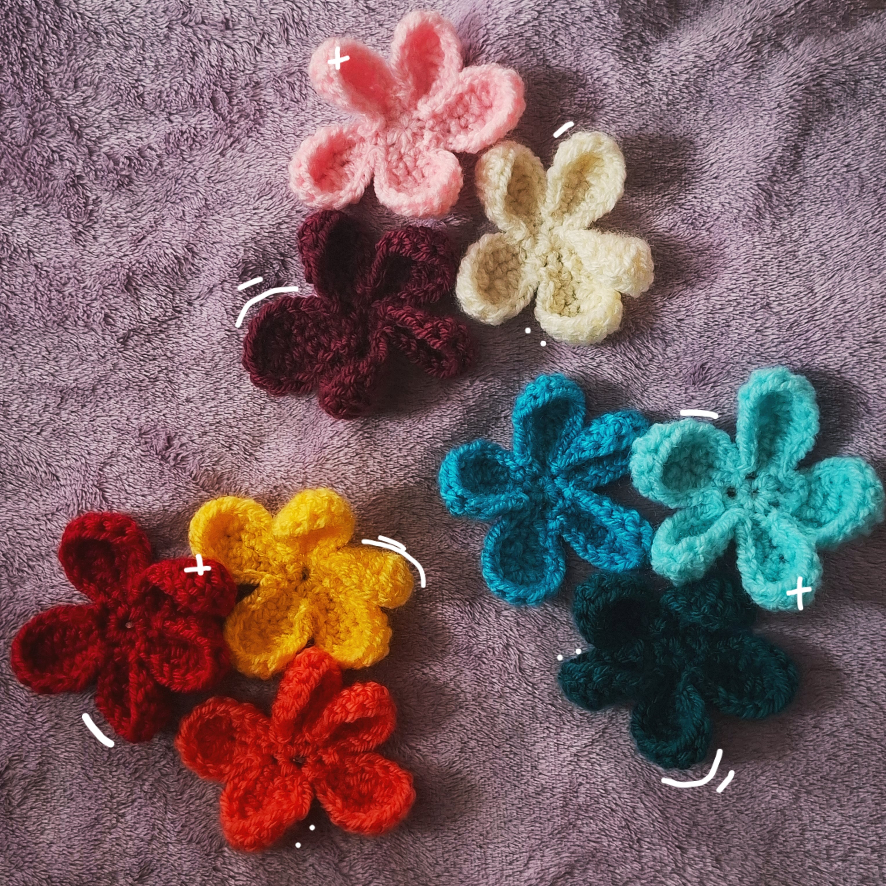 Blumen Haarspange