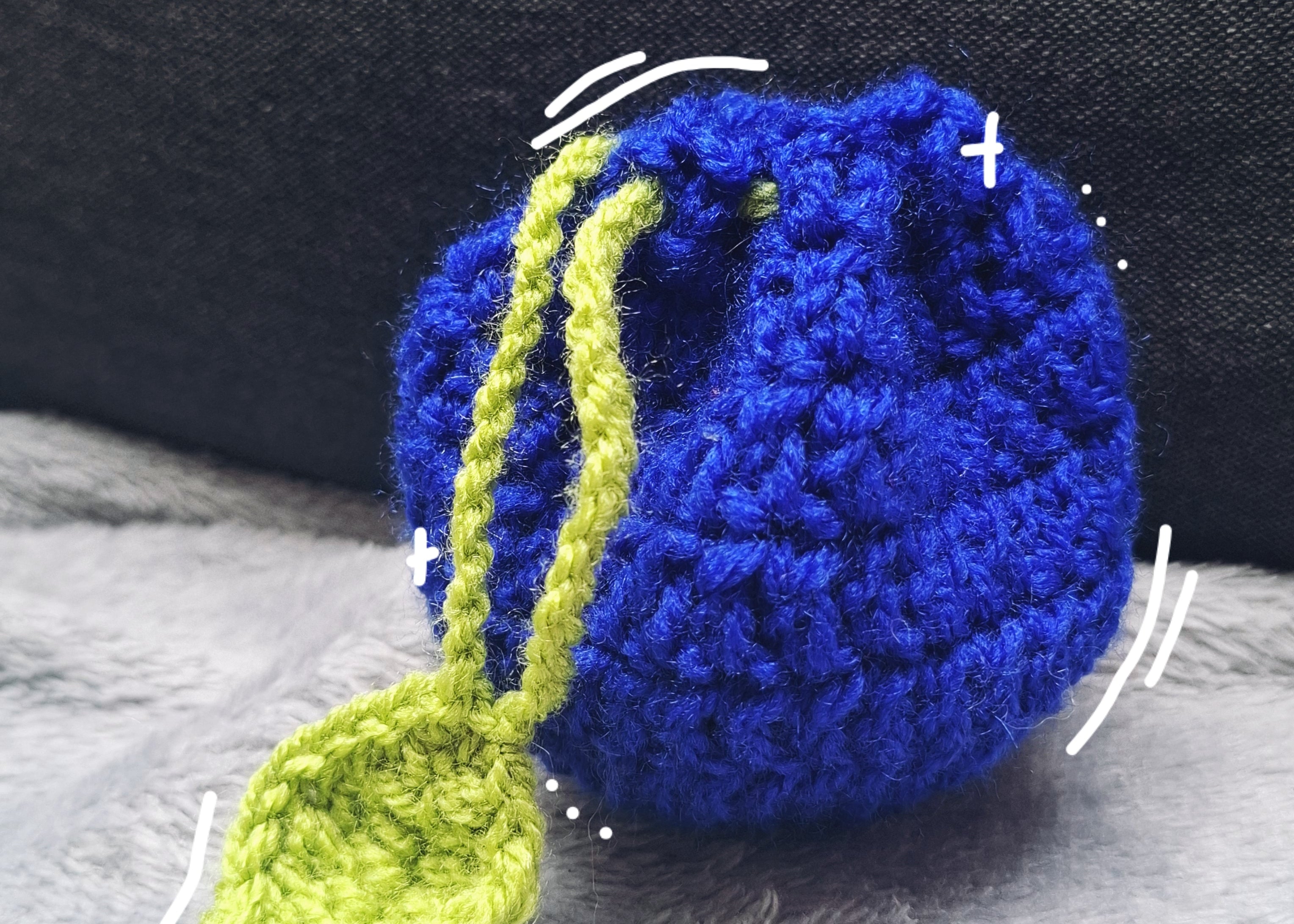 Blaubeer Tasche